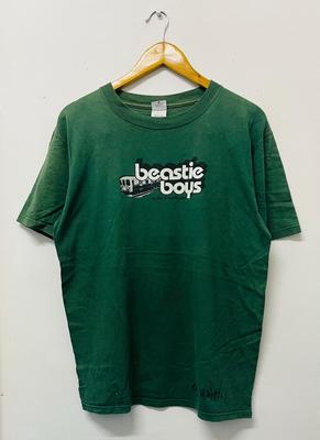 Vintage Y2K Beastie Boys : To The 5 Boroughs 2004 Band T-Shirt / Hip Hop / Capitol / Rap Tee / Rare / Streetwear / Green / M
