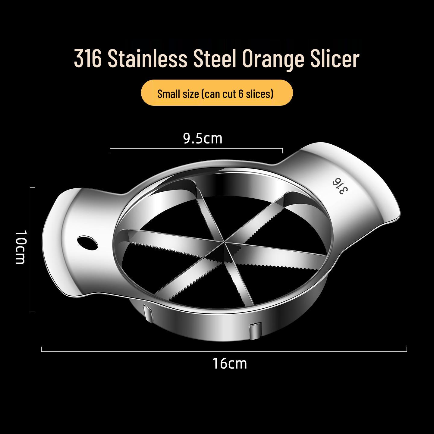 

316 Stainless Steel Fruit Corer & Slicer for Pears and Apples
