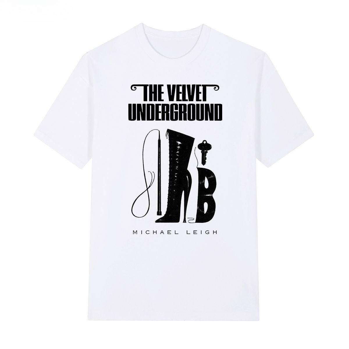 The Velvet Underground An Underground Rock Band Offers Short-sleeved That Are Both Retro and Nostalgic for Both Men and Women. 2XL