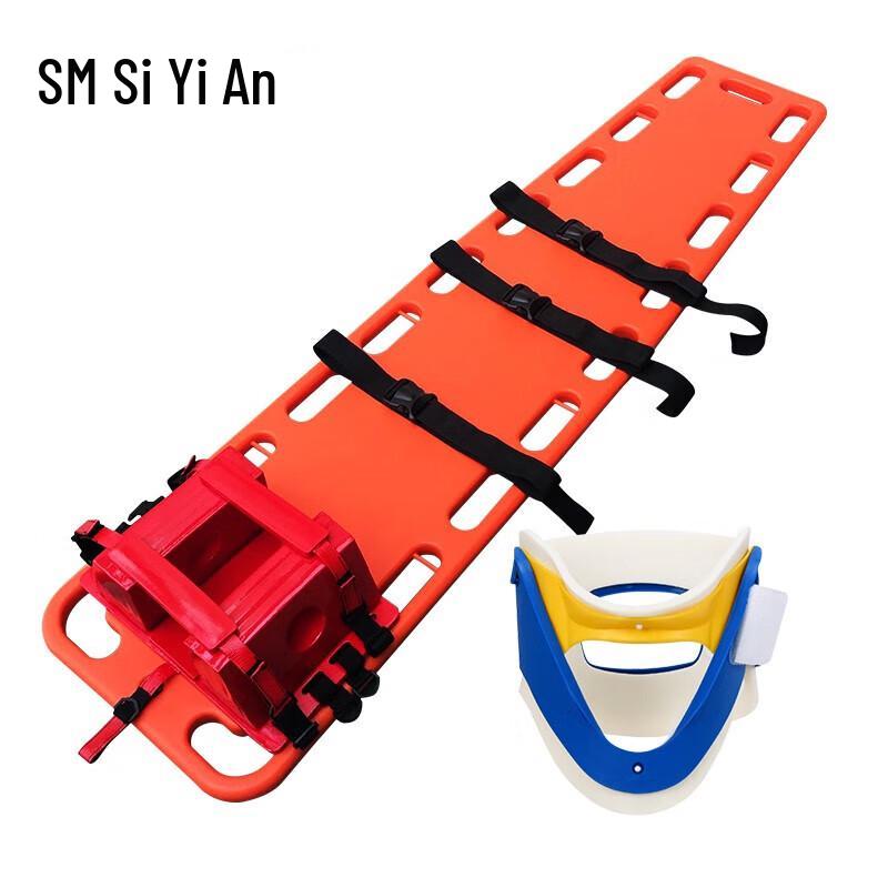 Emergency Rescue Stretcher with Head Immobilizer Kit