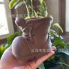 New Resin Flower Pot Statue Decoration Leather Boots Flower Pot Outdoor Courtyard Home Desktop Flower Pot Decoration Ornament
