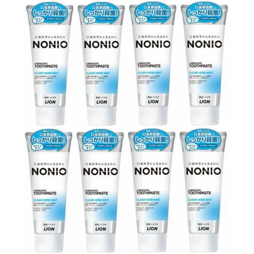 

[Оптовая покупка] Зубная паста NONIO Clear Herb Mint 130 г (8 упаковок)