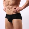 Mens Double Thong Cotton Boxers  Briefs Shorts Soft Bodybuilding Pouch Underpants