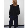 Fall and Winter New Women's Clothing Fashion Wind Long Sleeves Stand Collar Ruffle Design Shoelace Shirt Tops 77059069