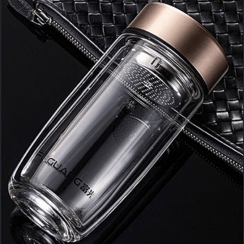 FUGUANG Yiqing Double-Layer Glass Cup