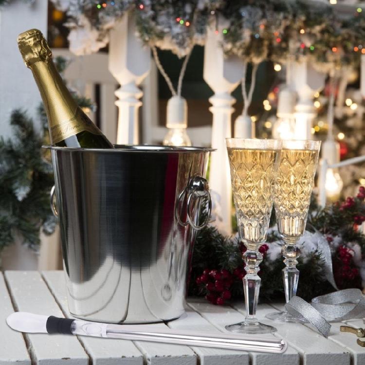 Wine Cooling Stick Stainless Steels Beer Beverage Freeze Stick Wine Chilling Rod Ice Wine Coolers for Red Wine Cooling