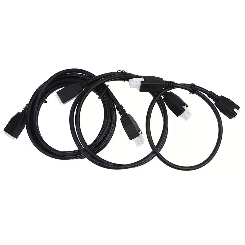 1Pcs Electric Stand Up Sit Desk Extension Cable 0.5/1/2 Meters Motor Cable Multi-core Connecting Cable Power Cable