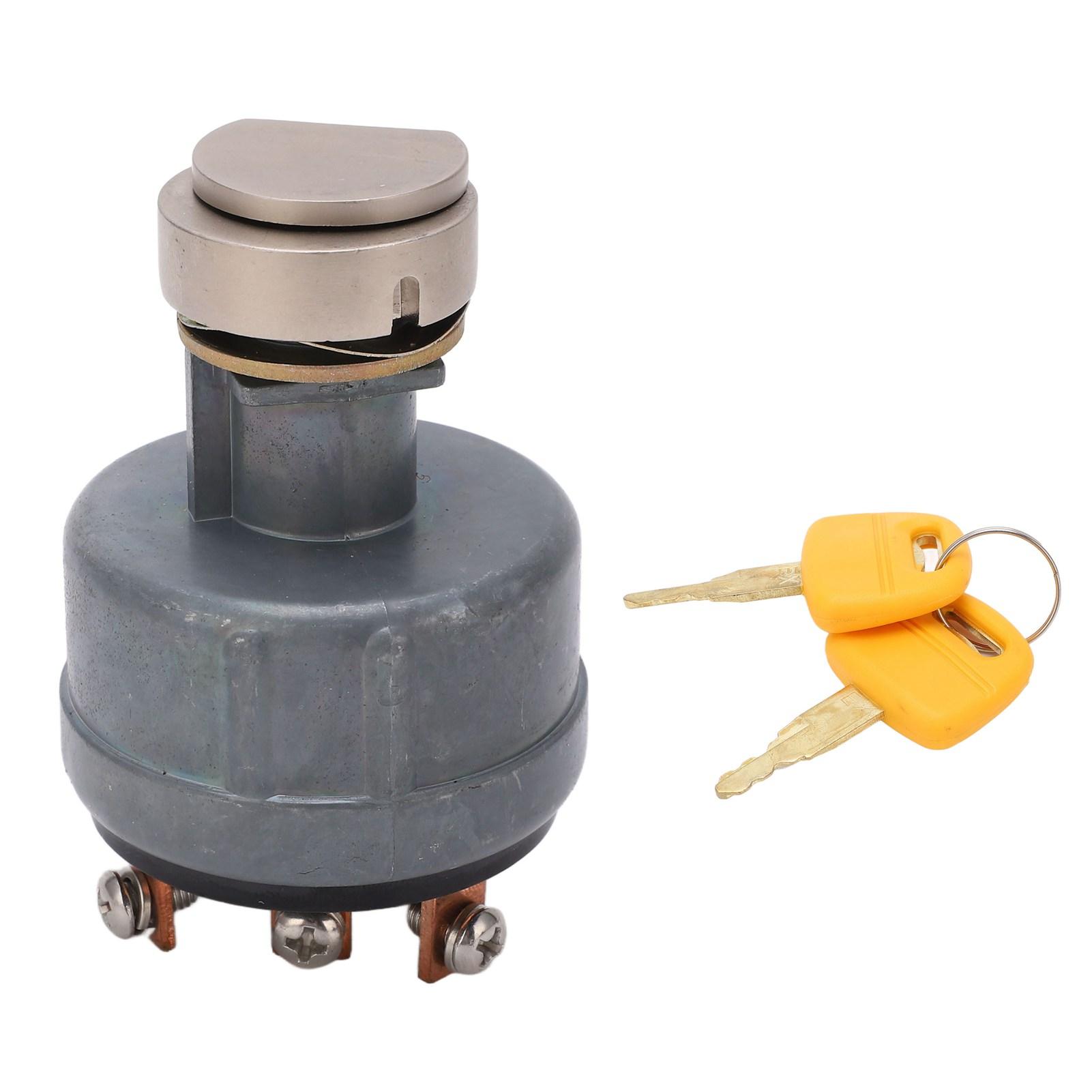 

6 Pin Excavator Ignition Start Switch with Key Protection Cover Ignition Starter Switch for Hitachi