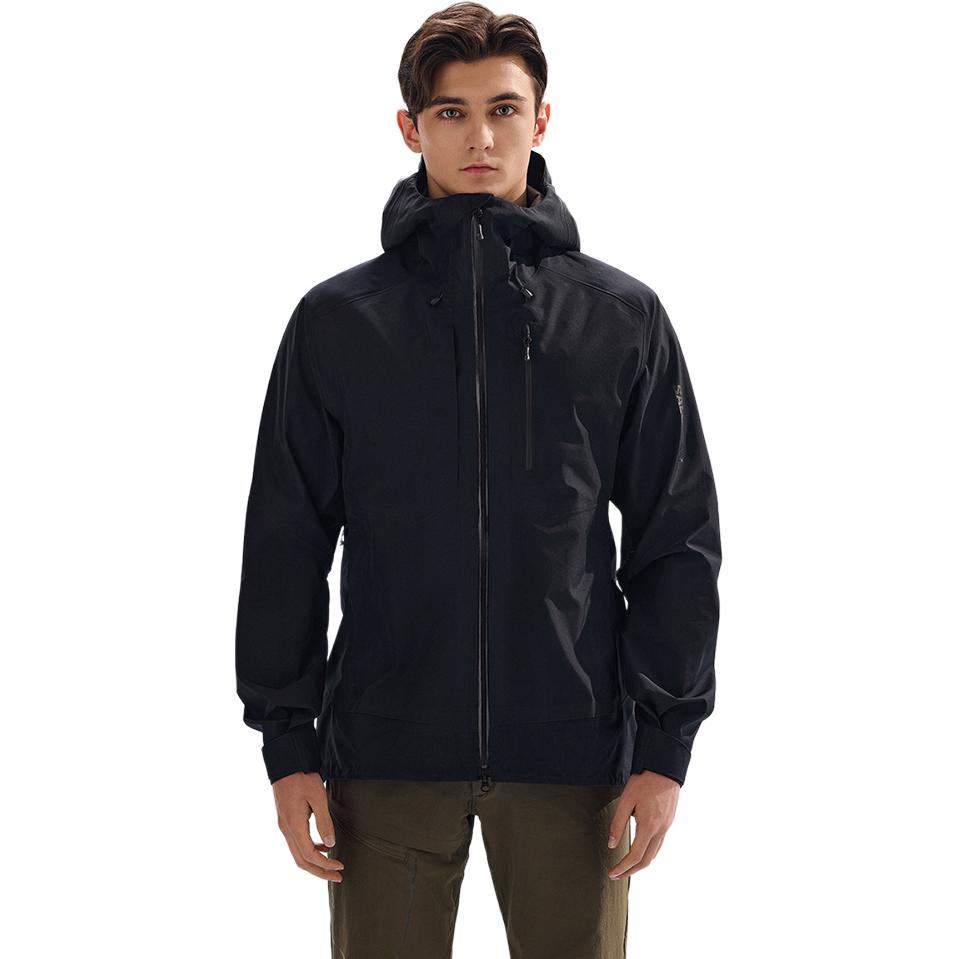 Salomon Outline Gtx 3L Classic Outdoor Waterproof Windproof Breathable Durable Shell Jacket Men Jacket Deep-Black LC2216500