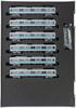 Greenmax N Gauge Odakyu 1000 Series 1092 Train Subway Direct Compatible Train No Brand Set for Additional Intermediate No Model Electric Train Set,