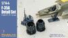 HMA Detail Pilot Set Plastic Model Parts 1/144 F-35A & (Airplane)