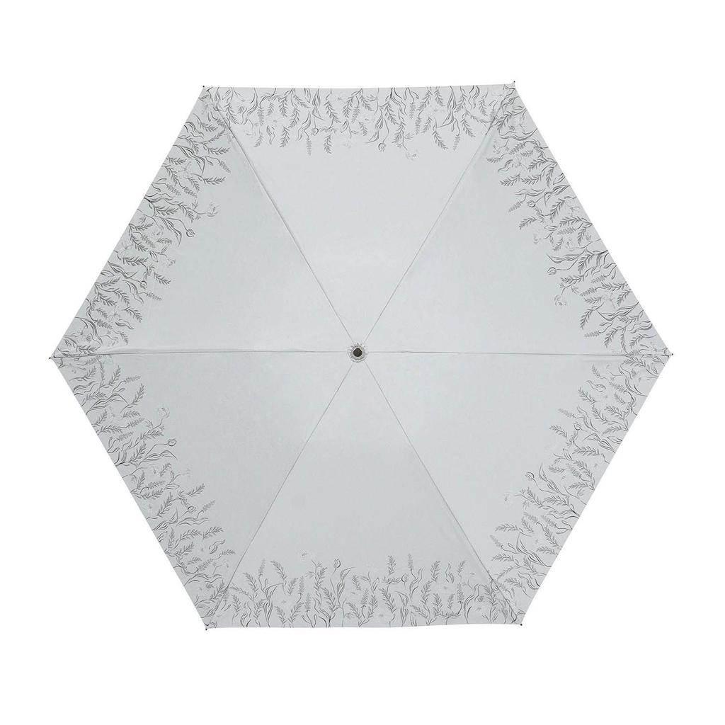 Moonbat Folding Umbrella for For For Both Sun and Light Heat UV Shiny Gray [Fuwacool] Parasol, Women, Commuting, Rain, First-Class Blocking, Blocking,