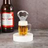 Yellow Beer Bottle Opener Zinc Alloy Beer Glass Opener Practical Bottle Opener