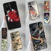 Chinese Dragon Case For Realme C55 C67 C53 C51 C35 C33 C31 C30 C25s C21Y GT Neo 5 GT5 9 10 11 12 Pro Plus