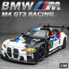 CCA 1:24 BMW M4 GT3 M6 BMW CSL Z4 Alloy Car Diecasts & Toy Vehicles Car Model Sound and light Car Toys For Kids Gifts