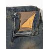 [Beams Heart] Jeans Blast Wide Straight Denim Men's DARK_INDIGO S