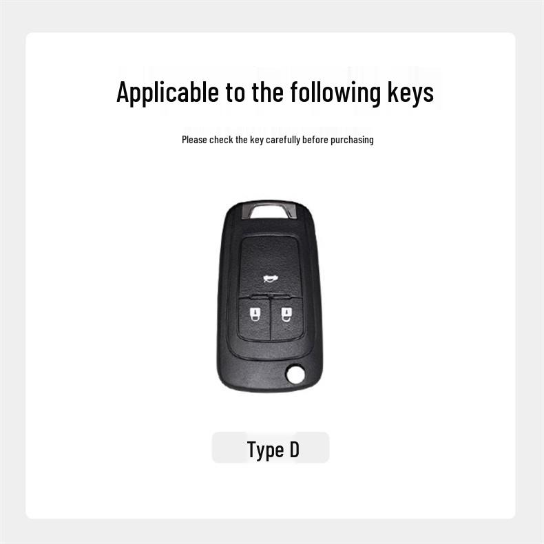 Compatible Key Cover for 20 Chevrolet Models: Cruze, Cavalier, Trax, Sail, and Mai