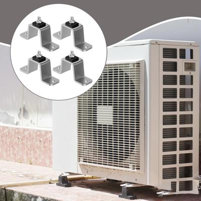 4 Brackets for Mounting Vibration Isolators Mini-splits
