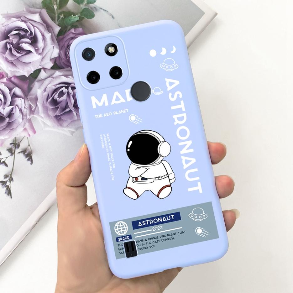 For Realme C21Y Case Realme C25Y Stylish Candy Painted Cover Soft Silicone Phone Case For Realme C21 C 21 Y C25Y RealmeC21 Shell