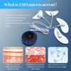 Crescent EMS Facial Massager: V-Shape Wrinkle Remover with Remote