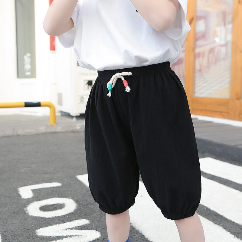 Korean Style Kids' Summer-Autumn Casual Workwear Pants