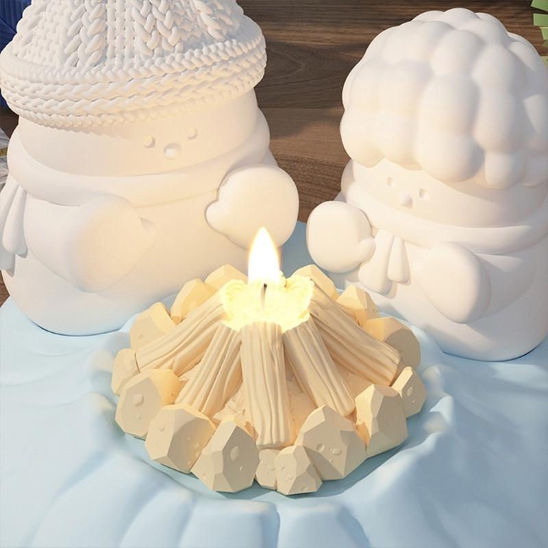 Reusable Mould Figurine Molds Silicone Ornaments Moulds for Various Occasions