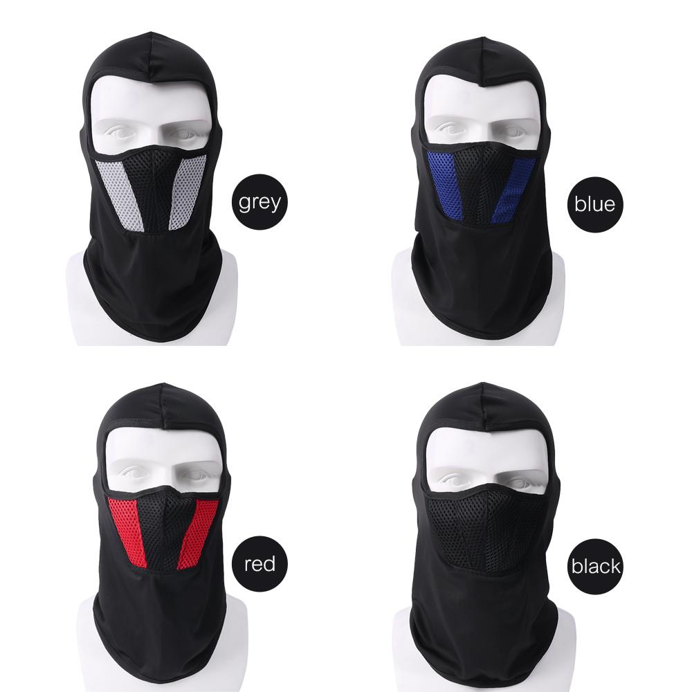 Full Face Mask Cycling Windproof Headgears for Motorcycle Outdoor Sports Balaclava Breathable Men Women Mask Head Cover Beanies