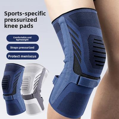 Sport-Knieschoner Basketball Fußball Gurte Komprimierte Meniskus-Knieschoner Kniegelenk Sport-Knieschoner Verstellbare Patellagurte