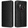For ZTE Blade A75 5G/nubia Focus Wallet Case Rhombus Imprinted Leather Phone Cover