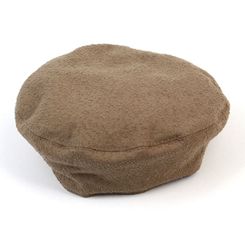 

Универсальная химия Поясной Коричневый Махровый Вязаный Берет Берет FREE