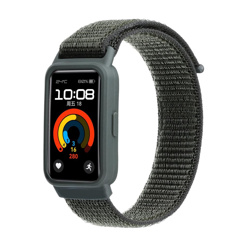 Nylon Loop For Huawei Band 9 8 7 6 Strap Smartwatch Replacement Belt Correa Breathable Sport Bracelet for Huawei Band9 Band8 7 6
