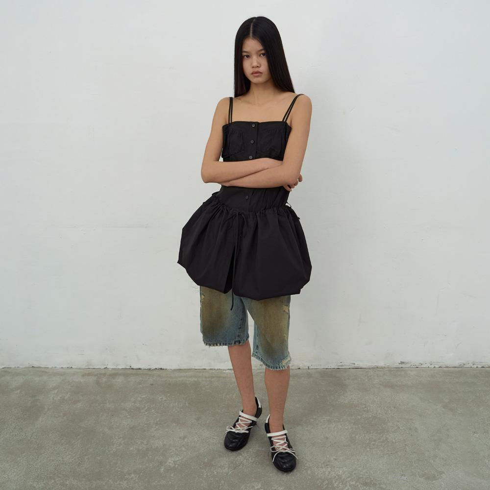Lcdc Tm Bralette-Detail Sleeveless Dress (Black)