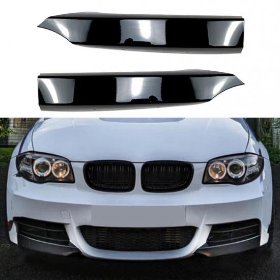 Front Bumper Lip Angle Diffuser Splitter Spoiler Fit For BMW 1 Series E82 E88  M-Tech  2008 2009 2010 2011 2012 2013
