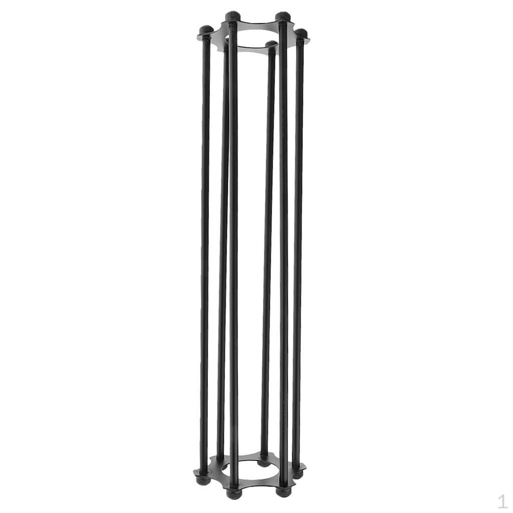 

Vintage Black Flute Iron Cage Hanging Lampshade No Wire for Pendant Lamp E27