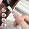 Love Cat Eye Magnetic Stick Nail Art Tools Small Iron Piece Magnet Stick Create Bunny Pattern Magnetic Polish Effects Nail