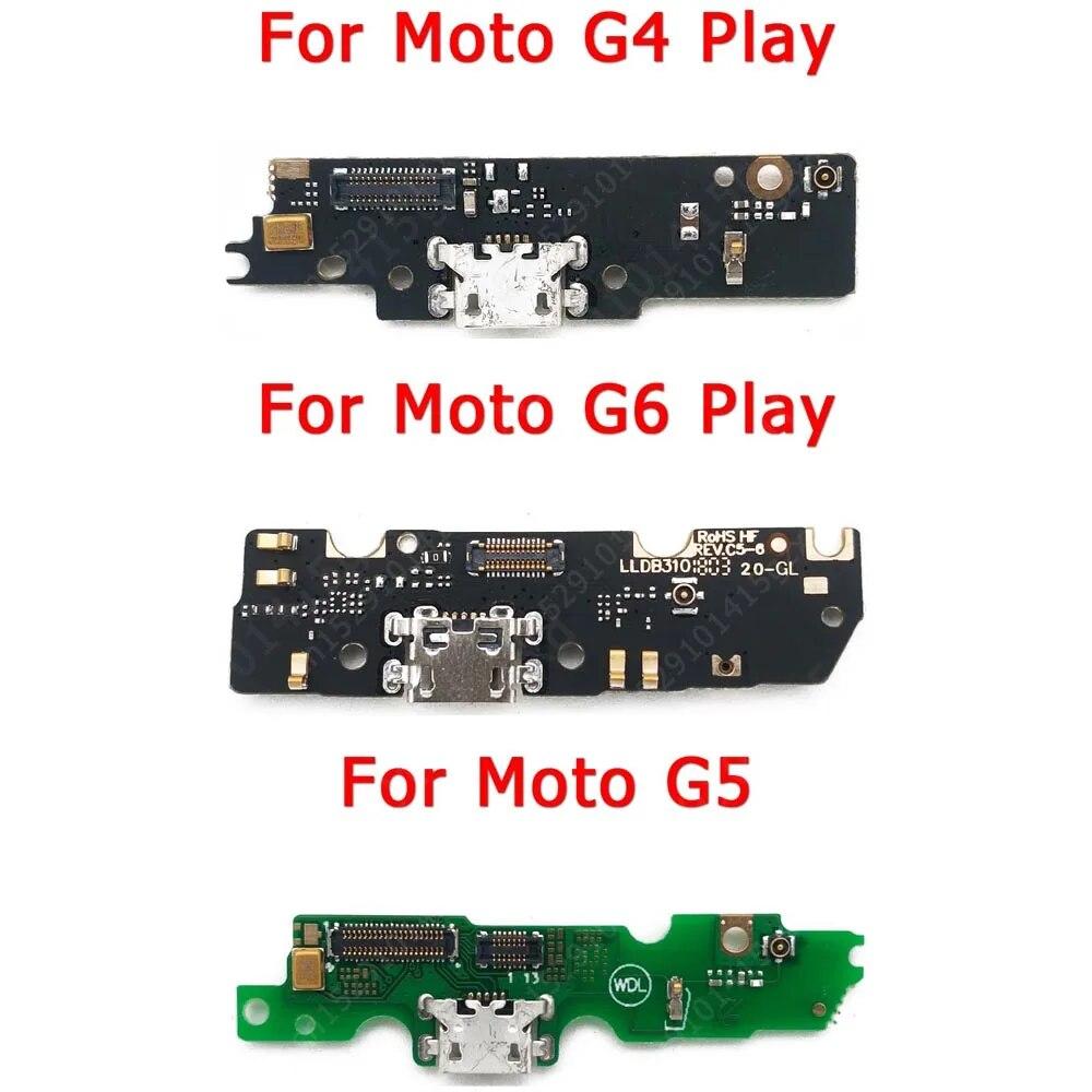 

Для Motorola Moto G6 G5 G4 Play зарядный порт USB-плата для зарядки PCB док-коннектор разъем пластина гибкая замена запасные части