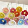 Finished Pipe Cleaner Flower Handmade Chenille Stem Fake Flower Craft Gifts for Women Mother Wife Valentine's Day Birthday Wedding Home Decor