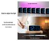 RGB Student Multifunktionell LED Väckarklocka - Färgglad Digital Ljusstark Display