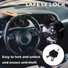 Universal Car Steering Wheel Lock Anti-Theft T Type T-Bar Security Lock With Keys Vehicle Security Protection High Safety
