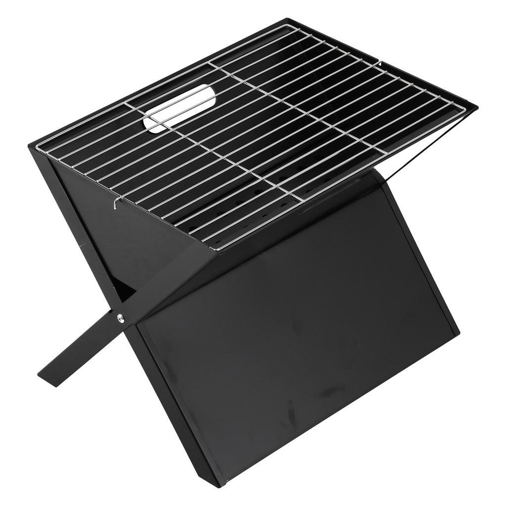 Barbecue Grill Portable X Shape Foldable Charcoal Grill for Outdoor Cooking Camping Hiking Picnic