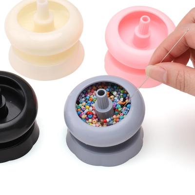Plastic Manual Pivot Bead Bowl Iron Elbow Bead Needle