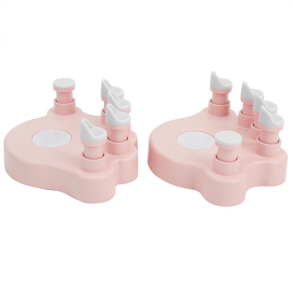 Solo Piano Finger Training Device Hand Corrector Strength Exerciser Anti Folding Comfort ButtonPink