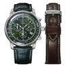 Zeppelin 100th Anniversary Series Japan Limited 100Years 2-Year Warranty 8680-4 Green (Belt Brown) Genuine Product