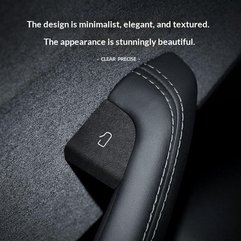 For Tesla Model 3 Highland Model Y Juniper Door Switch Button Decorative Protective Sticker