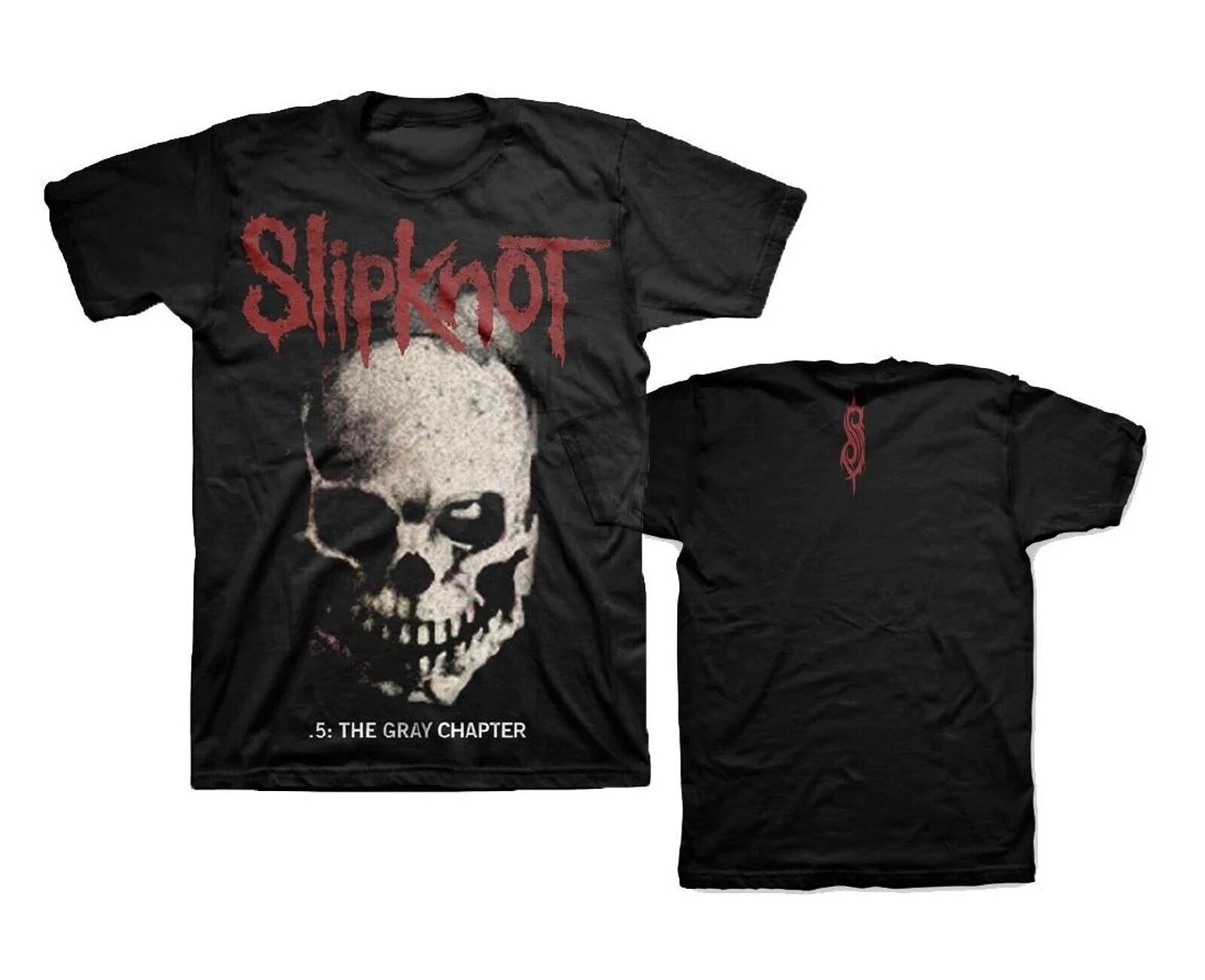 SLIPKNOT cd cvr .5: THE GRAY CHAPTER SKULL & TRIBAL Official SHIRT LRG New iowa S