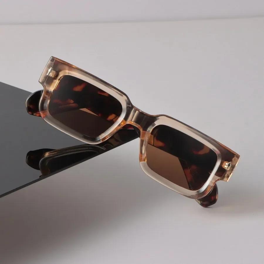 Designer Square Sunglasses Women Men Vintage Candy Color Sun Glasses Fashion Personality Eyewear Mirror Stylish Brand