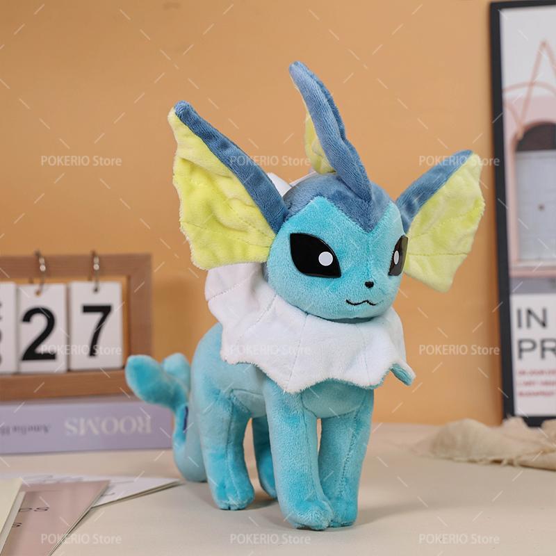 New Original Pokemon Plush Big Eyes Series Sprigatito Vaporeon Pawmi Clodsire Wattrel Soft Stuffed Animal Anime Peripheral Gifts Cuddly Fluffy