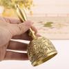 Handrassel Messingglocke mit Griff Schulklasse Zuhause Tischdekoration Messingglocke Rassel für Babys Vintage-Stil