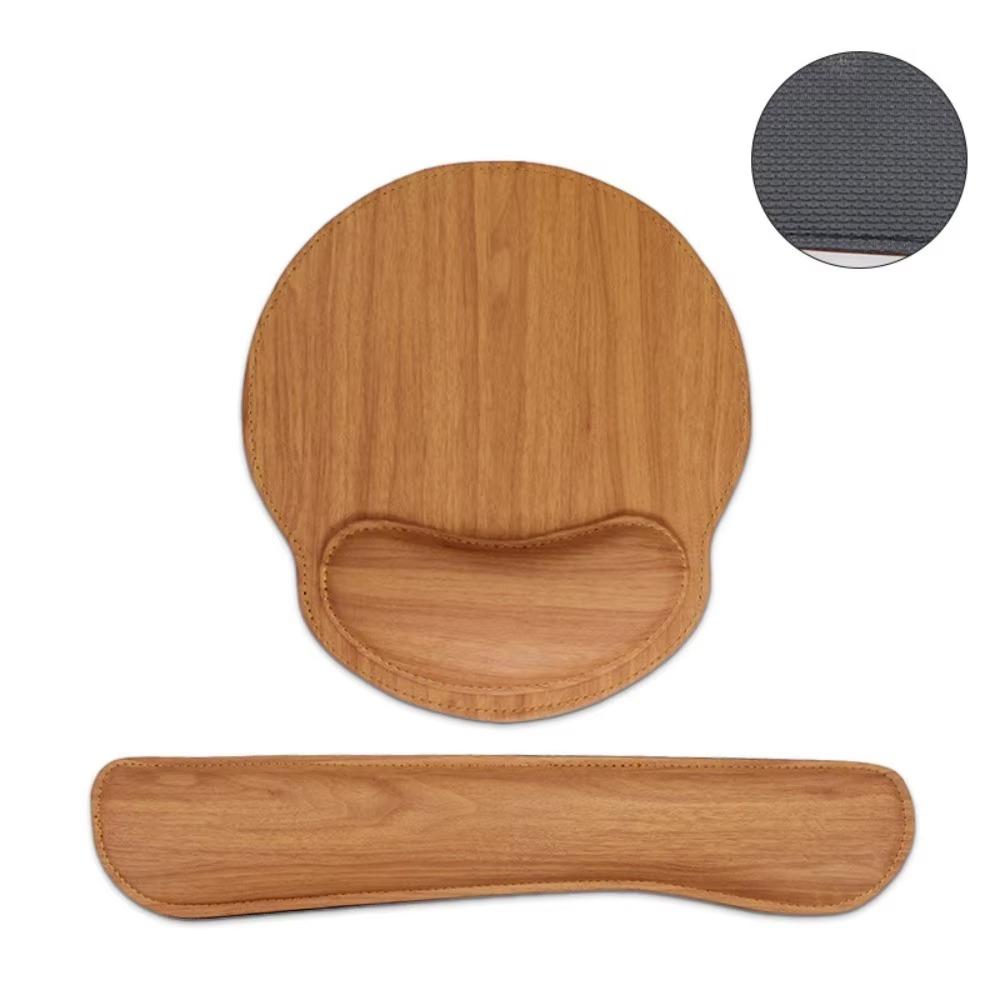 Ergonomic Wrist Rest Mouse Pad Keyboard Set Curved Support Base Office Home Pain Relief Typing