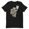 Funny Military Bear Foxtrot Delta Tango Anti Trumpp Unisex Black T-Shirt